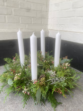 Indlæs billede til gallerivisning Grøn Adventskrans