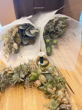 Indlæs billede til gallerivisning DIY krans natur farver